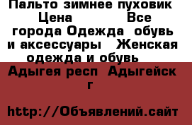 Пальто зимнее пуховик › Цена ­ 2 500 - Все города Одежда, обувь и аксессуары » Женская одежда и обувь   . Адыгея респ.,Адыгейск г.